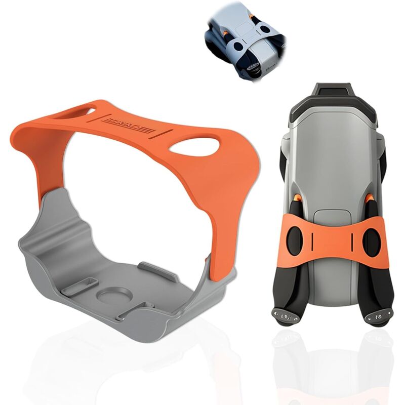 Propellerhalterung für Air 3 / Air 3S Drohne, Silikon-Propellerschutzband, Propeller- und Rumpfklemme, Transportzubehör für die Drohnenlagerung und