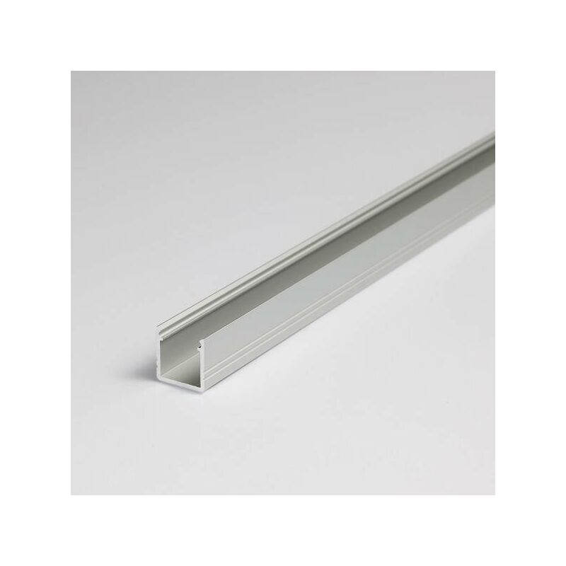 Proviston - led Aluminiumprofil 12 x 12 x 2000 mm Weiss Led-Beleuchtung Indirekte Beleuchtung led Leisten 1 Stück