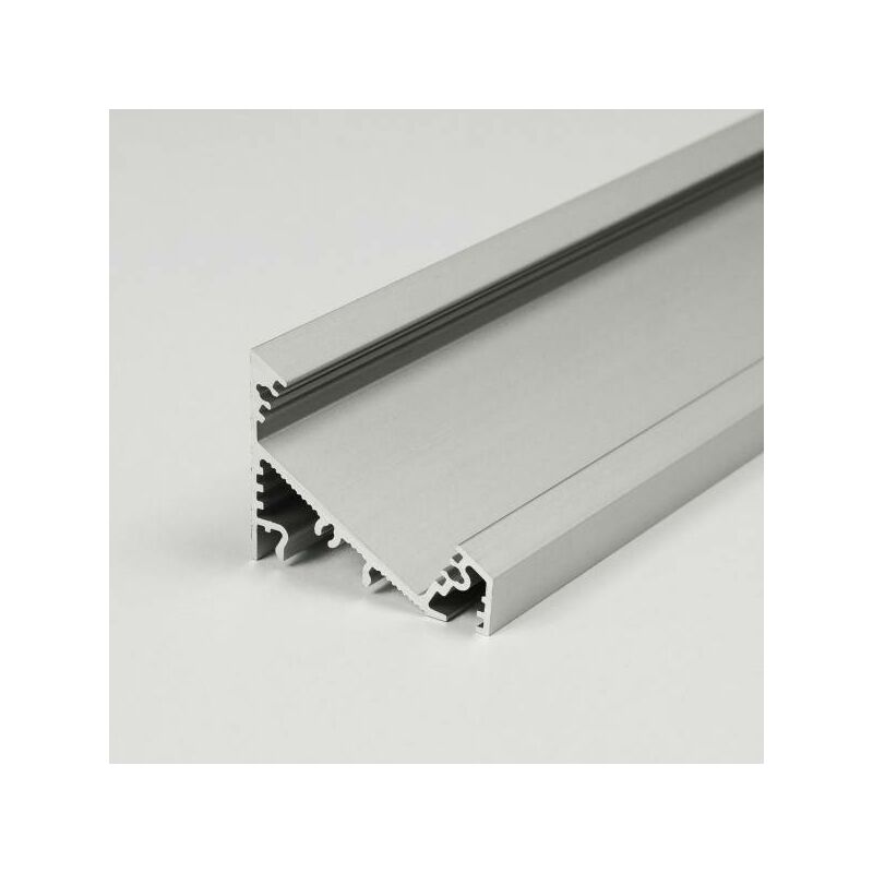 Proviston - led Aluminiumprofil 34 x 26.8 x 2000 mm Schwarz Eloxiert Led-Beleuchtung Indirekte Beleuchtung led Leisten 1 Stück
