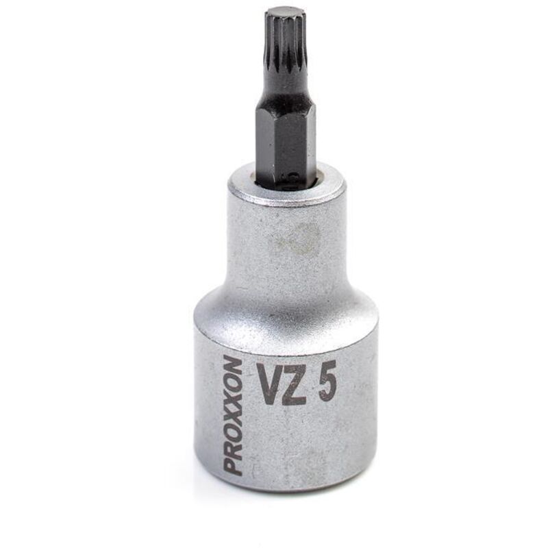 Proxxon - 23318 Vielzahn xzn Einsatz Bit Nuss VZ5 Länge 55mm Antrieb 12,5mm (1/2)
