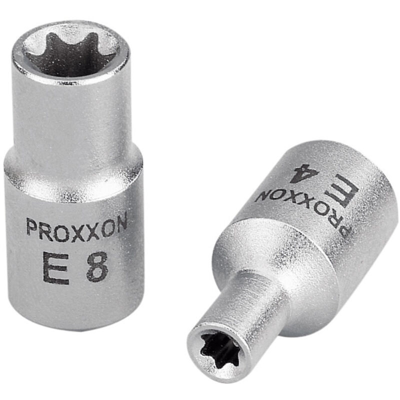 Aussen Torx Einsatz Nuss E4 Antrieb 6,3mm (1/4') 23788 - Proxxon
