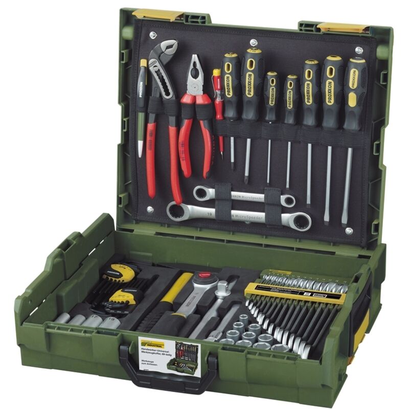 Handwerker-Universal-Werkzeugkoffer in der bewährten l-boxx 102 - Proxxon