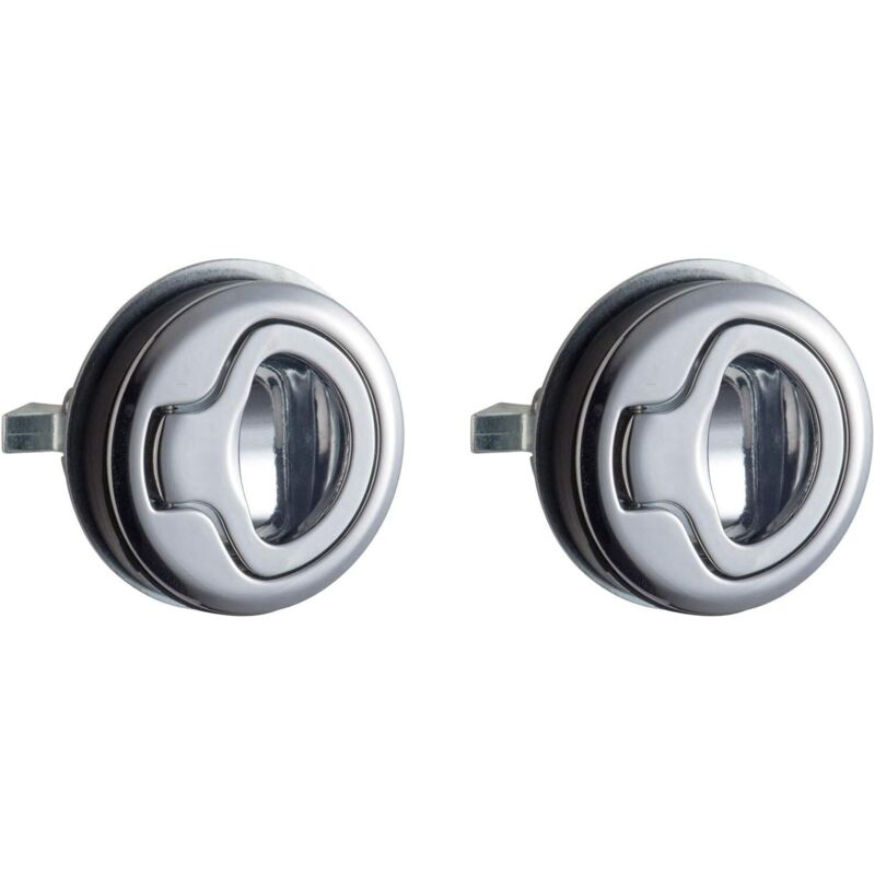 Pull Lock Edelstahl Flush Pull Latch Flush Hatch Locker Pull Latch Pull Lift Hatch Fallenschloss Möbelschlosser für Camping Boot Wohnwagen Flush