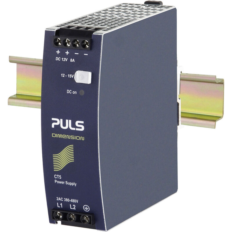 PULS CT5.121 Hutschienen-Netzteil (DIN-Rail) 12 V/DC 8 A 96 W Anzahl Ausgänge:1 x Inhalt 1 St.