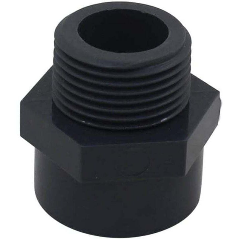 PVC-Gewindefitting mit Außengewinde 20 25 32 40 50 63 75 90 110 mm, Schraubfitting für Schwimmbecken, gemischtes PVC-Fitting, PVC-Gewindehülse