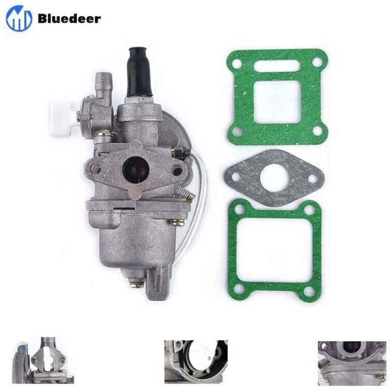Pz13 13mm Vergaser Für 47cc 49cc Pocket Bike 2 Takt Motor Mini Carb Quad Atv Motorrad Dirt Bike