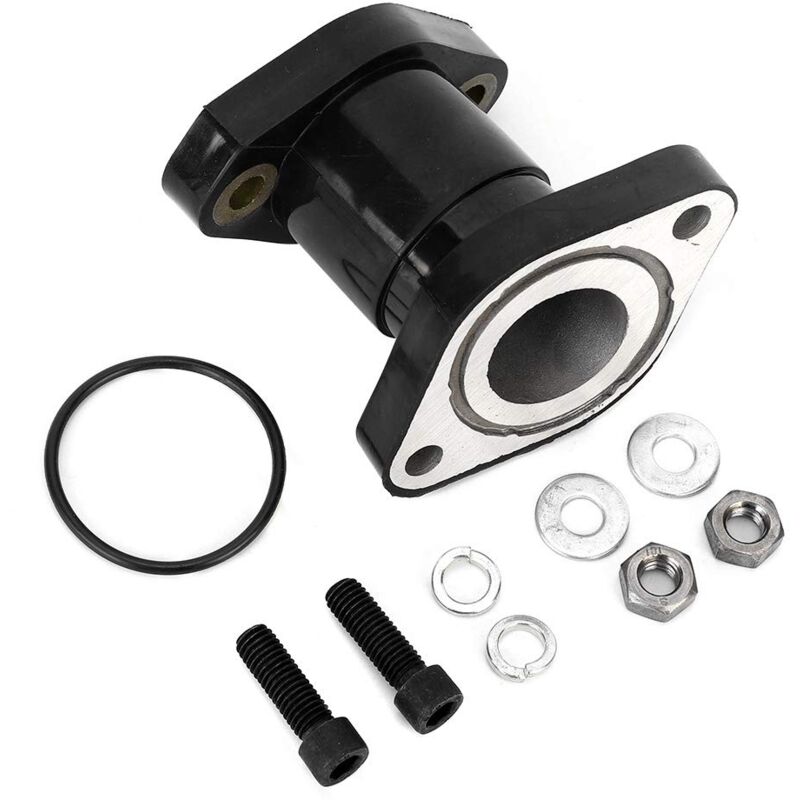 Qiilu Vergaser-Ansaugkrümmer-Stiefeladapter, 3HN-13586-01-00 Vergaser-Ansaugkrümmer-Stiefeladapter für Big Bear 350 1987-1998
