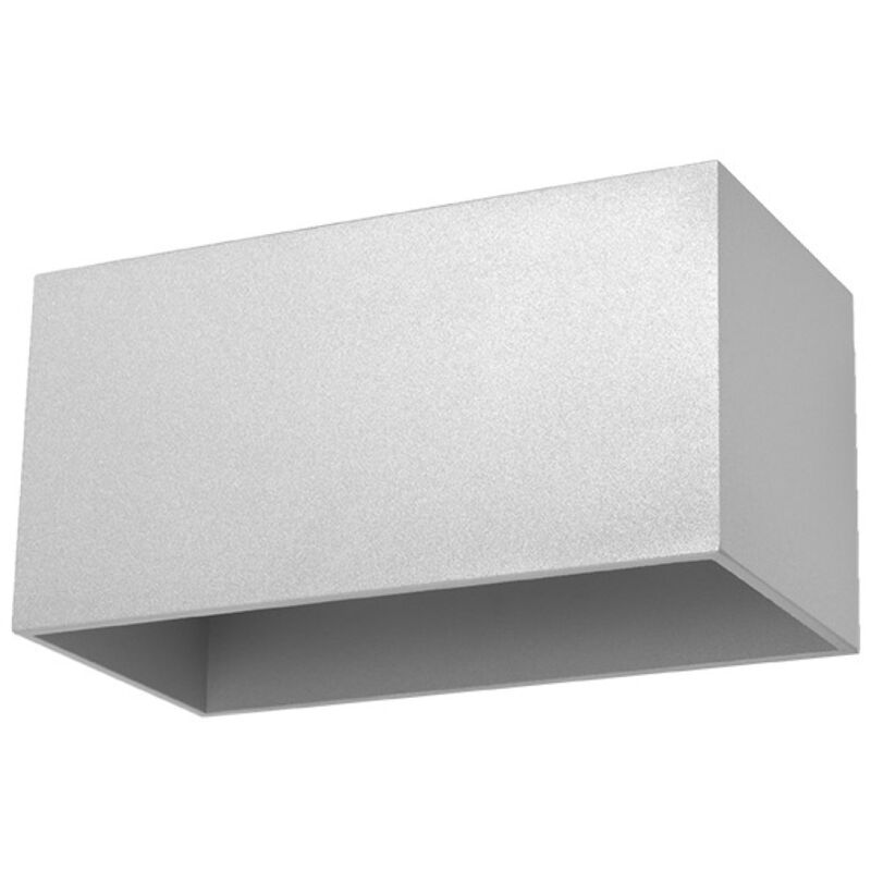 Sollux QUAD MAXI - 2 Light Up Down Flush Wand Hellgrau