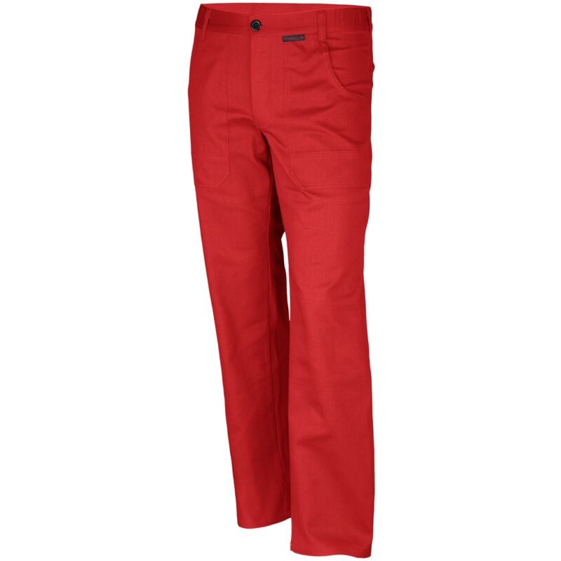 Qualitex Bundhose 'classic', Größe: 56, Farbe: feuerrot