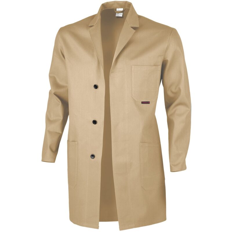 Qualitex Berufsmantel 'classic', Größe: 58, Farbe: khaki