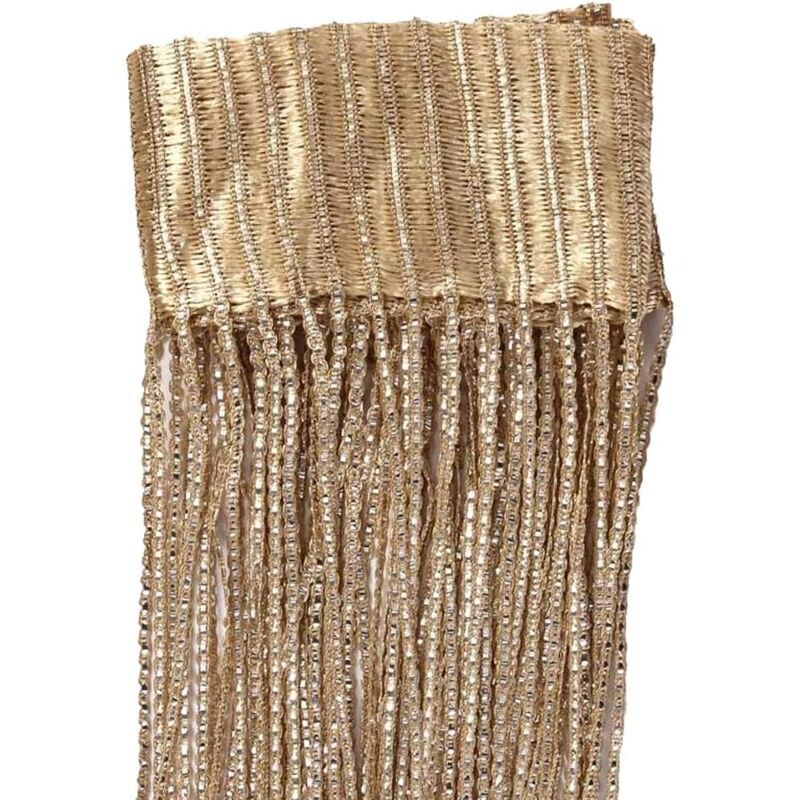 Quasten-Türvorhang, Schnur-Türvorhang, glänzender Schnur-Türvorhang, Fensterteiler, Fenstervorhang mit dekorativem Quasten-Trennwandpaneel, geeignet