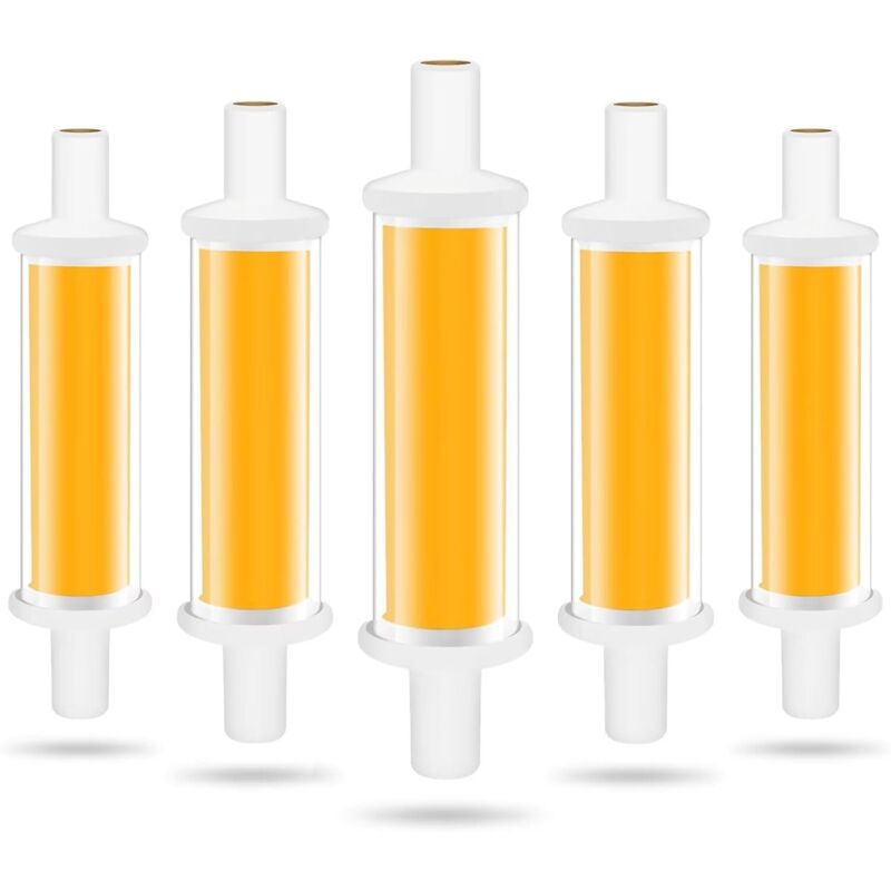 R7S LED-Lampe 78 mm, 4,2 W R7S LED-Lampen entsprechen 50 W Halogenlampe, warmweißes Licht 3000 K, 600 lm, COB R7S LED-Röhre, nicht dimmbar, 360°