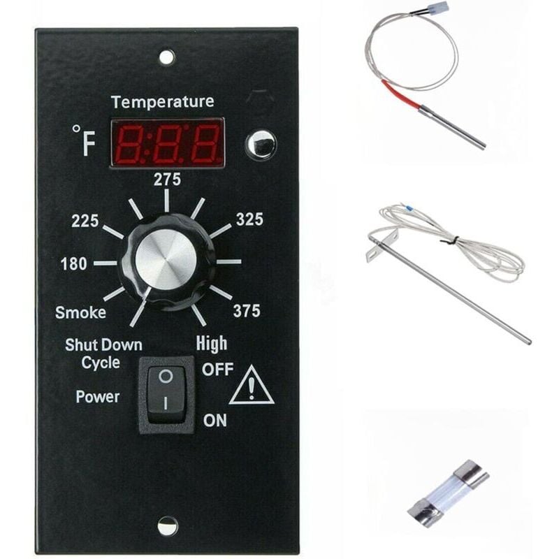 Raeger BAC236 Digitales Thermostat-Bedienfeld-Set, Zubehör für Pelletgrills
