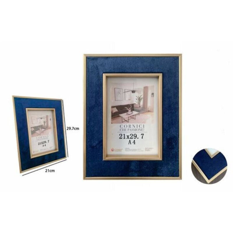 Trade Shop Traesio - Trade Shop - gerichte für foto poster quadri tele portafoto 21X29.7 cm blue mit order 70314 -