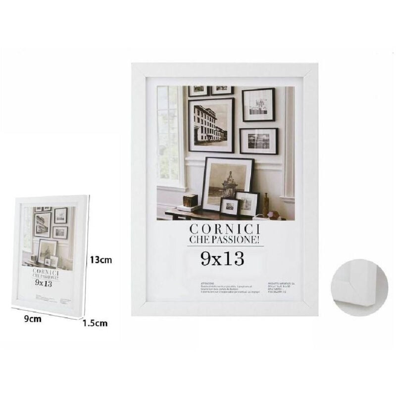 Trade Shop Traesio - Trade Shop - gerichte der fotographischen gerichte der portafoot 9 x 13 cm bianca 63144 -