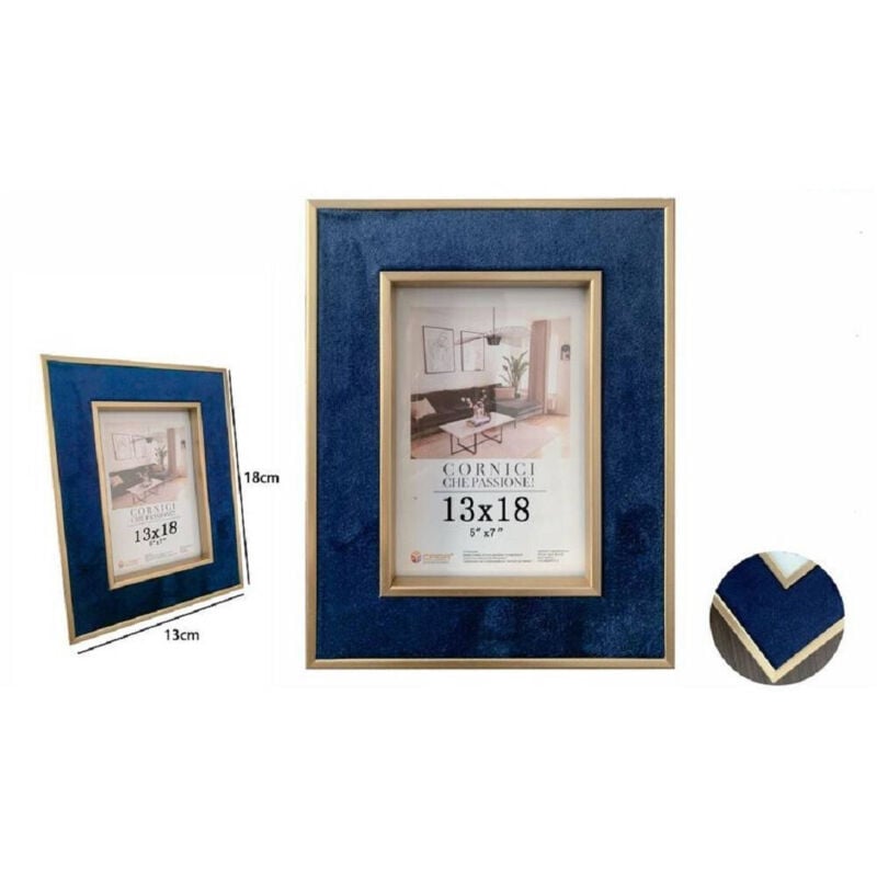 Trade Shop Traesio - Trade Shop - gerichte für foto poster quadri tele portafoto 13 x 18 cm blue mit order 70311 -