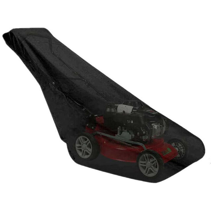 Rasenmäher-Abdeckung, Rasenmäher-Abdeckung, Rasenmäher-Schutz, Anti-UV, regenfest, Sonnenschutz, Rasenmäher-Abdeckung für Gartenhof, Schwarz-