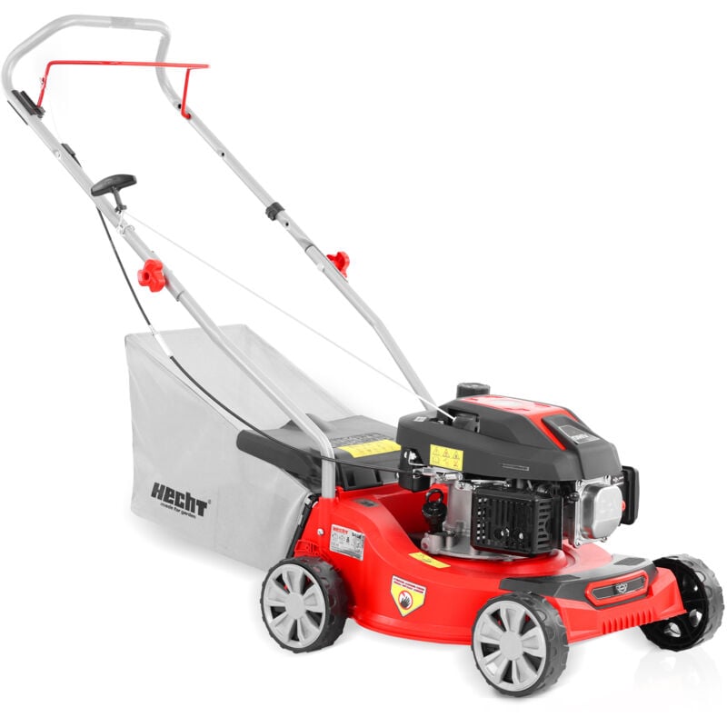 Hecht - Rasenmäher Benzin mit Antrieb 40cm Schnittbreite 1,8 ps 1,3kW Hand Schiebe Mäher