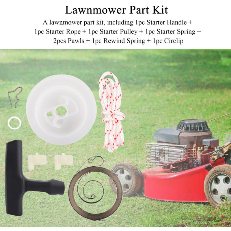 Rasenmäher-Ersatzteilset mit Ersatzgriff für Rasenmäher 029 039 MS290 MS390