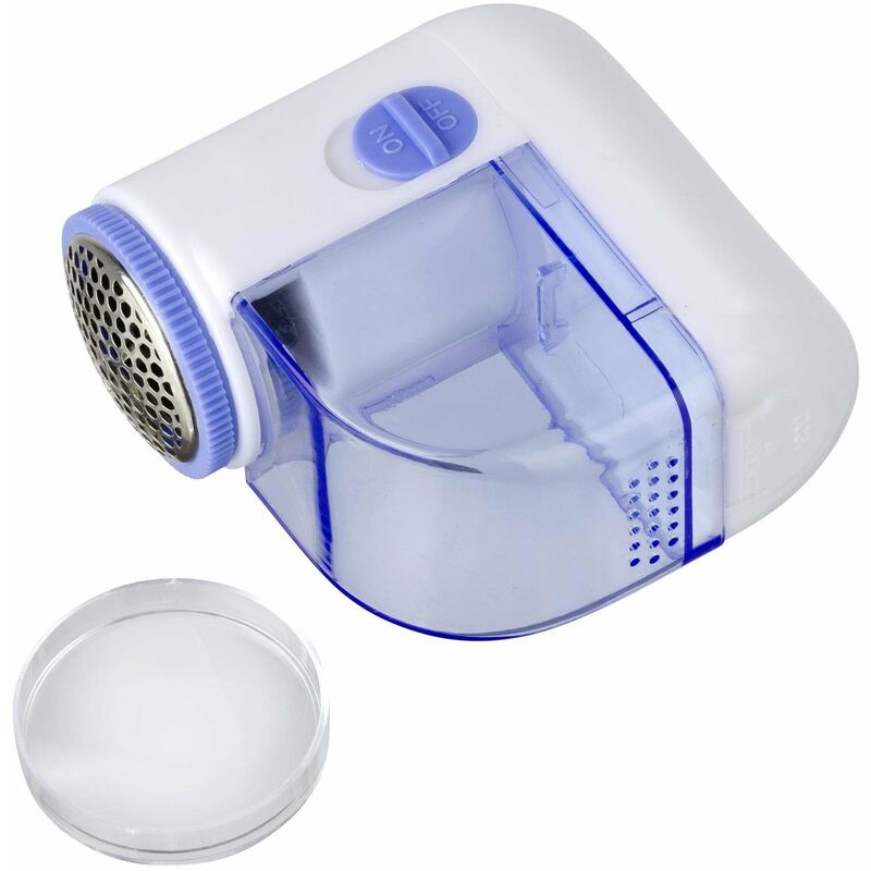 Wolle Rasierer Fussel Entferner Textilien Kleidung Batterie betrieben - weiss - Wenko