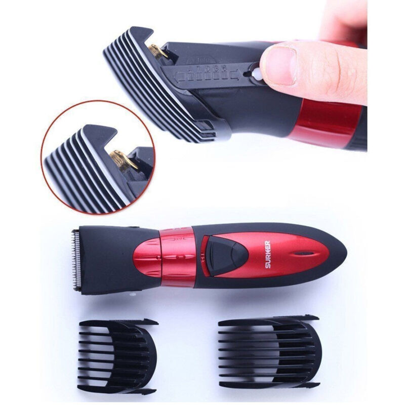 Trade Shop Traesio - Trade Shop - surker HC-7068 wiederaufladbarer haarschneider rasierer bartrasur -