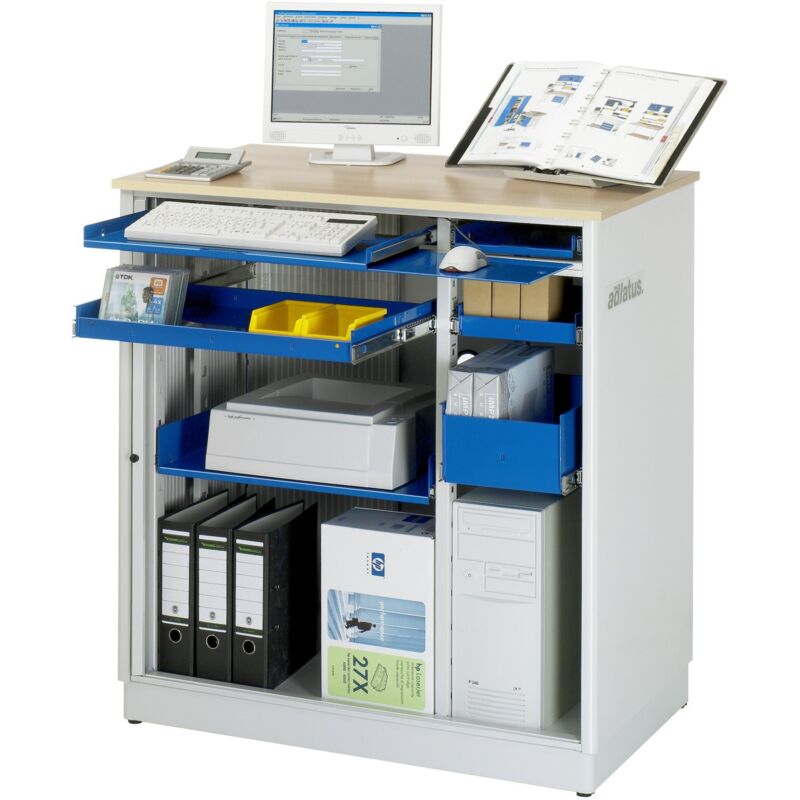 Rau Computer-Station stationär 26BxTxH 1030x660x1100mm