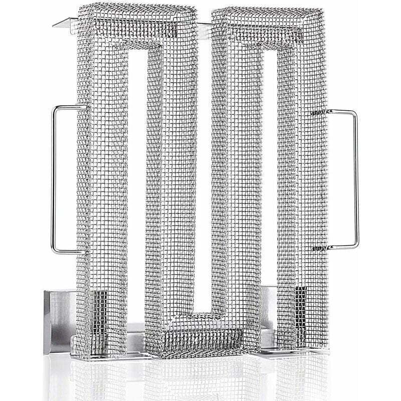 Raucherzeuger aus Edelstahl, Kaltraucherzeuger, professioneller Kaltraucherzeuger, bis zu 20 Stunden Rauch für Grill, Smoker, Grill, Smoker und