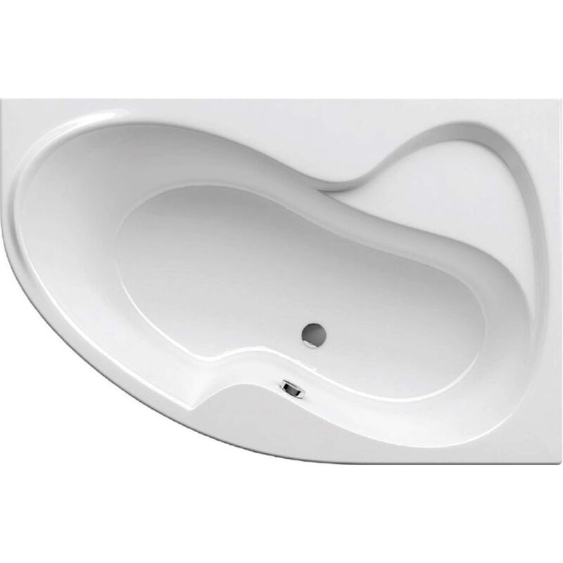 Ravak - Rosa ii Eckbadewanne Rechtsausrichtung 170 x 105 cm in Acryl, Weiß (C421000000)