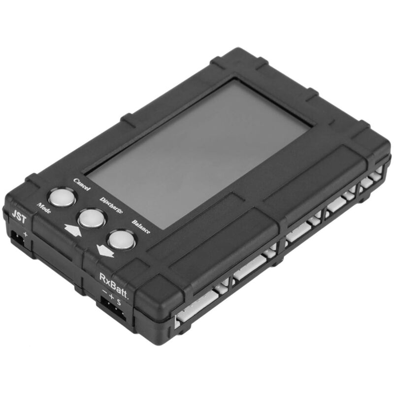 Fitags - rc Lithium-Batterie Spannungsanzeige Meter Mini Li-Po Batterie Balancer Entlader Batterie Kapazität Tester für 2 6S Li-Po/Li-Fe Batterie