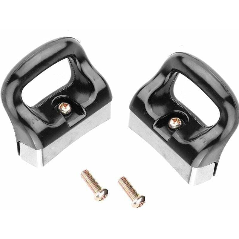 READCLY-2 Stück Schnellkochtopfgriff, seitlicher Stützgriff für Schnellkochtöpfe, schwarze Bakelitgriffe, Ersatz mit Bakelitgriff für Pfannen