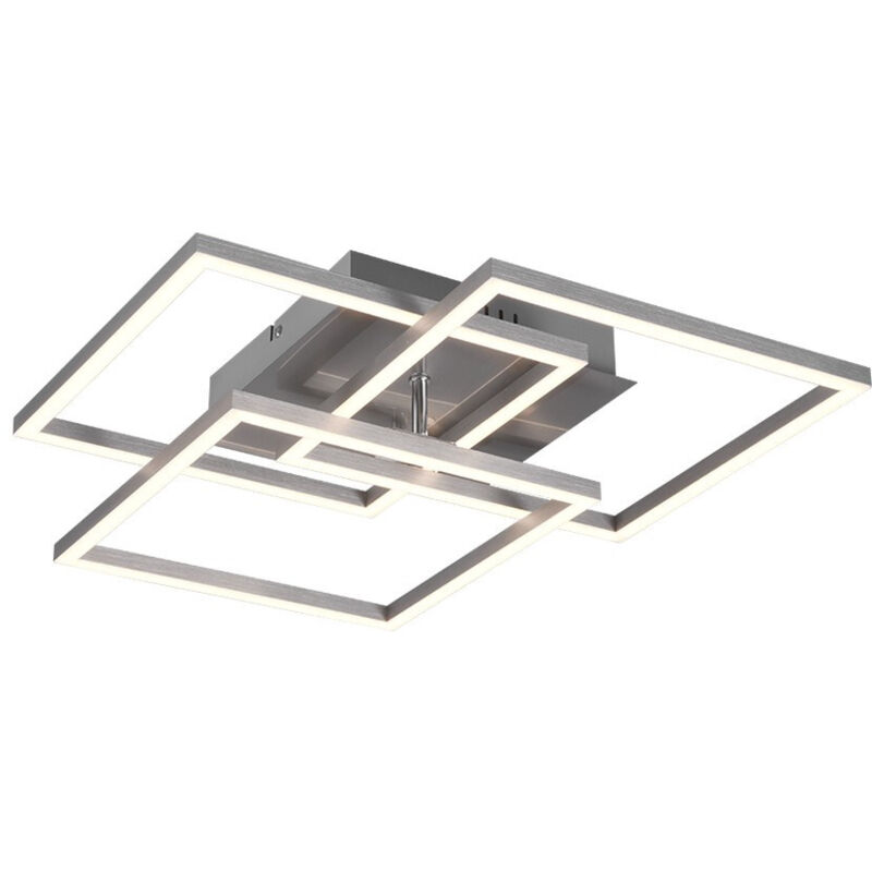 Led Deckenleuchte Mobile nickel matt Fernbedienung Deckenleuchte - Reality