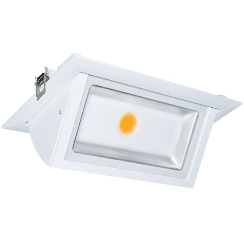 Einbaulicher rechteckiger schwenkbarer Spot STELLA 230x140mm - 4000K Neutralweiß - 30W