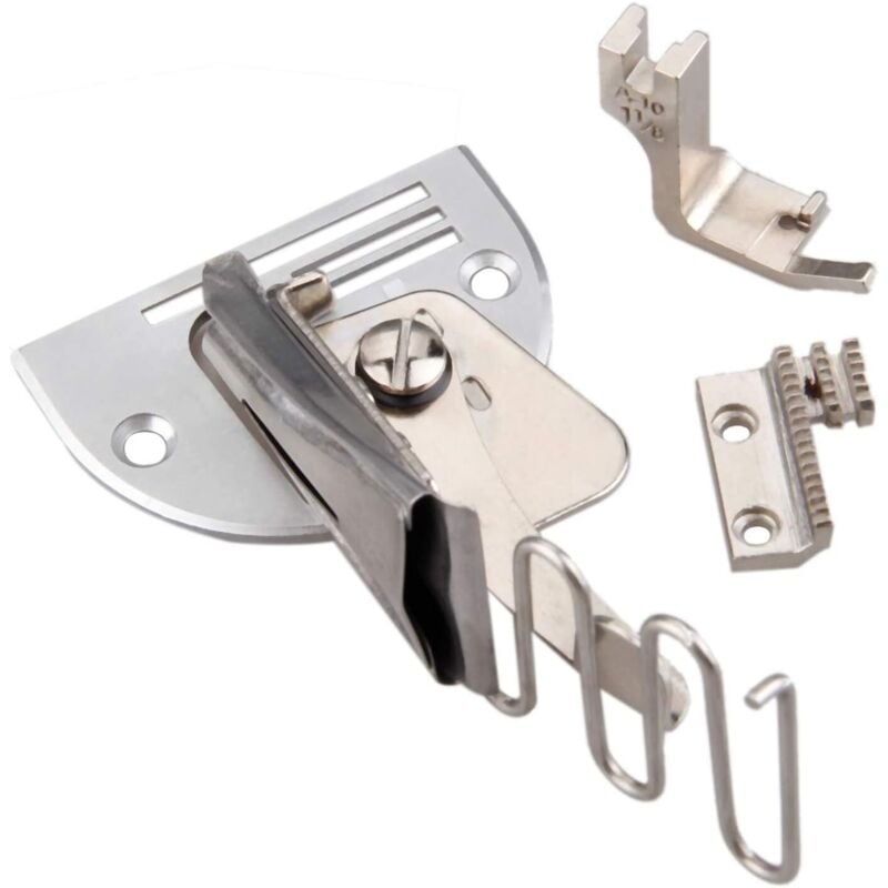 Rechtwinklige Schrägführungs-Stichplatte für Overlock 30 mm A10, Largeight