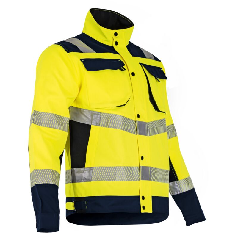 Reflexion High Visibility Jacke LMA T6 xxl Fluo Gelb/ Marine - 2219 T6/XXL