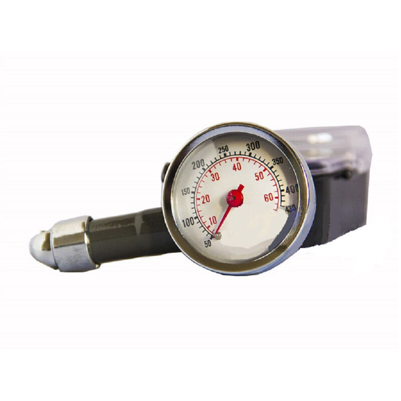 Trade Shop Traesio - Trade Shop - Reifendruckmessgerät für Autoreifen, Moto GP-Reifen, Taschenformat, 60 psi -