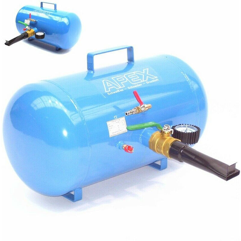 Apex - Reifenfüller Booster Schockfüller 38L Airbooster 06126 Luftkanone Befüllhilfe