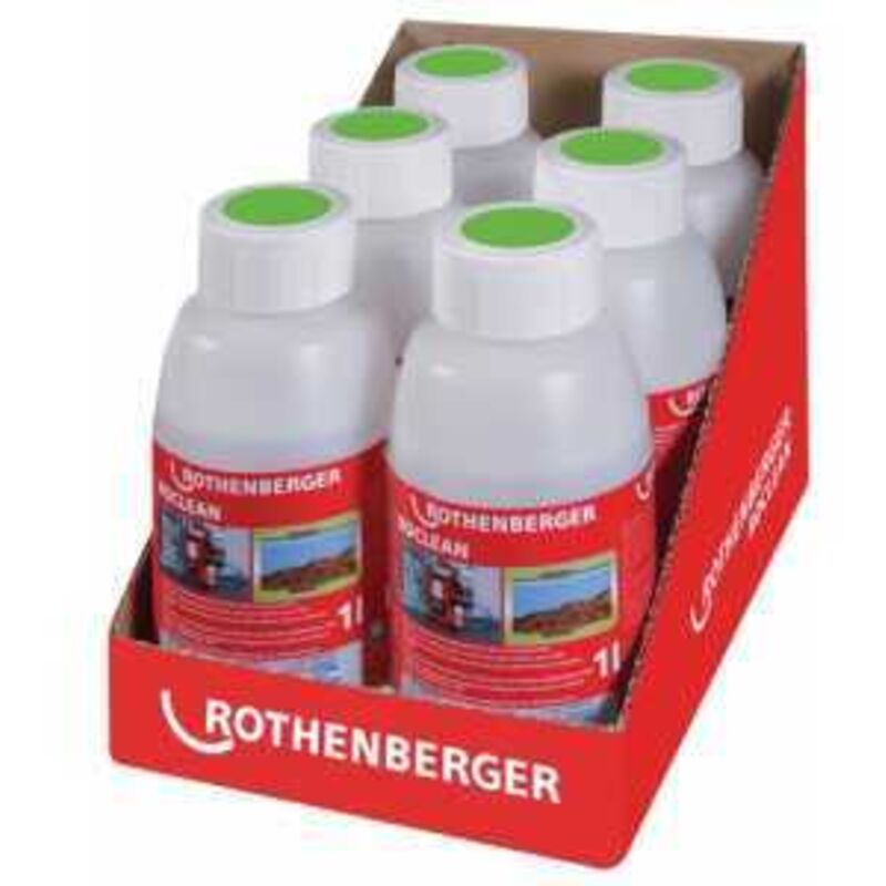 6-er Pack ropuls Fußbodenheiz.- Reiniger - Rothenberger