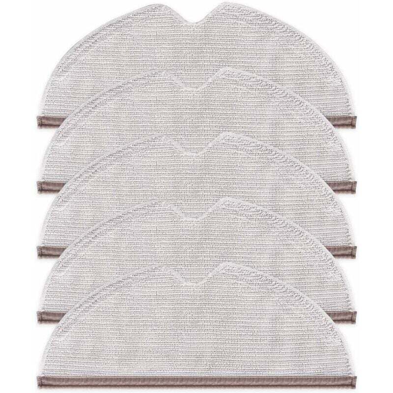 Reinigungstuch für Xiaomi Roborock S5 MAX S50 S55 S6 S6 MAXV Staubsauger, Ersatzzubehör-Set für Xiaomi Staubsauger (5er-Pack)