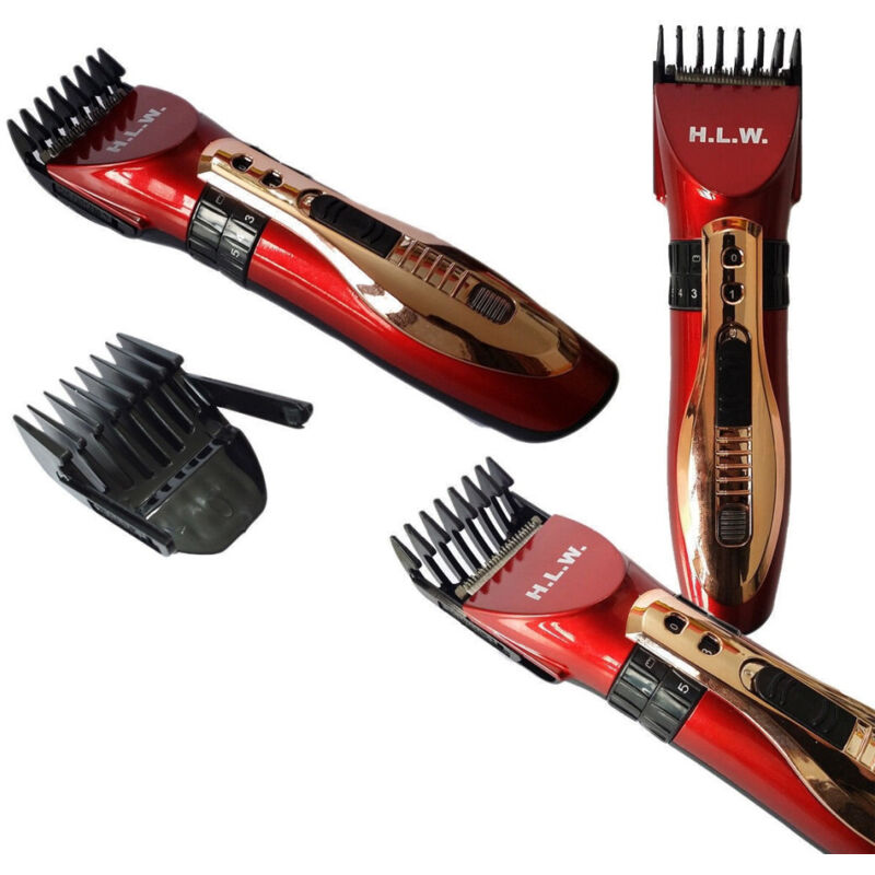 Trade Shop Traesio - Trade Shop - elektrischer haarschneider rasierer barttrimmer wiederaufladbar reise 3W hlw 125 -