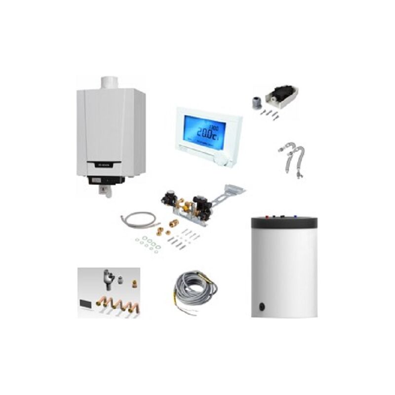 Remeha - Gas Therme Brennwert Tzerra Ace 15DS Gastherme Gas-Brennwerttherme Regler