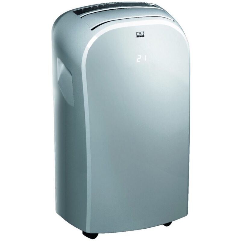 Raumklimageräte mkt 295 Eco S-Line silber, für ca. 90m³, Kühlleistung 2,9 kw, Klimagerät mit Fernbedienung - Remko