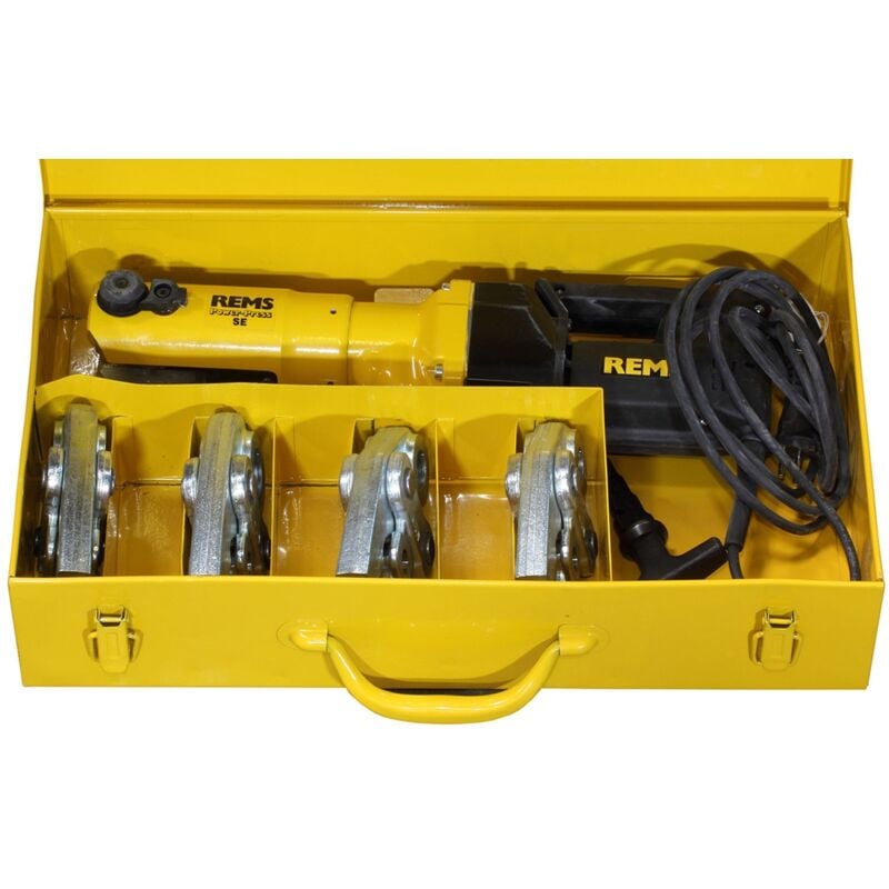 REMS elektrohydraulische Fitting Pressmaschine Power Press SE mit Koffer