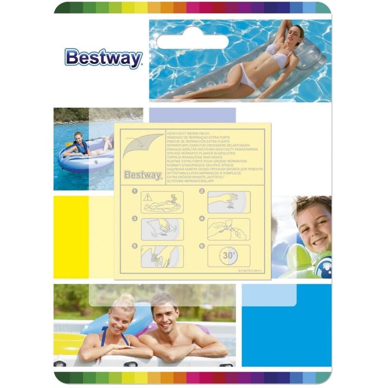Bestway - Reparatur-Kit für Pool Schlauchboot Luftmatratze Swimmingpool Planschbecken