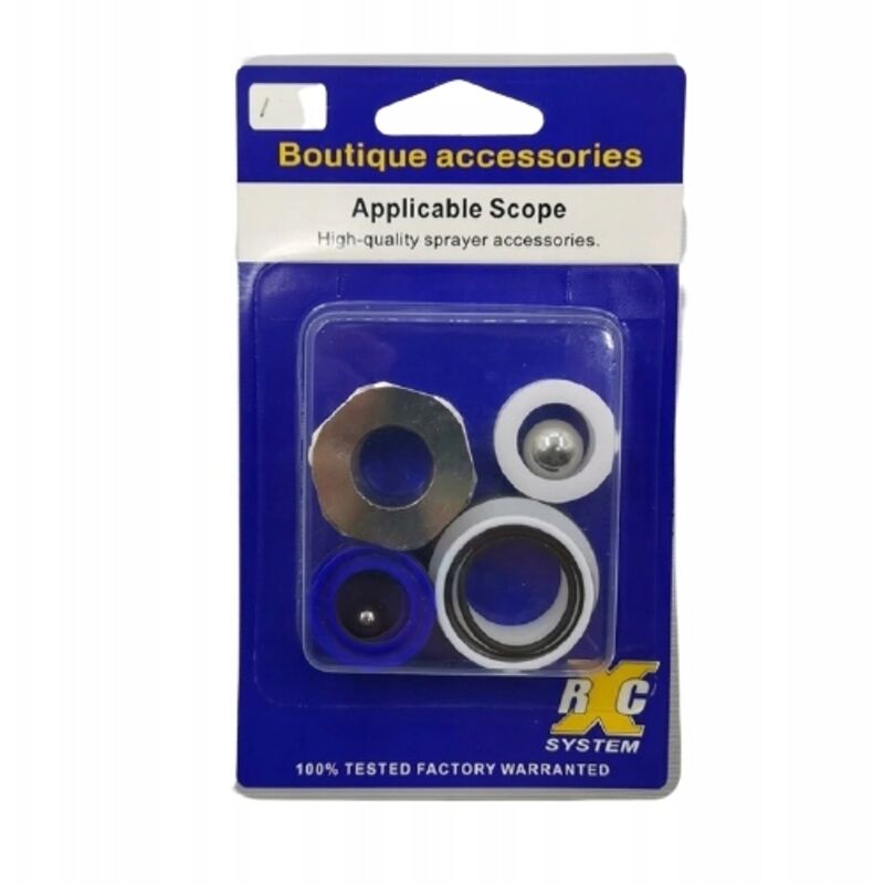 Rosfix Set Reparatursatz – Für Farbspritzgerät Wagner Project Pro 119, Compact Pro 190 V-Ringe, O-Ringe, Stahlkugeln Langlebig & Passgenau