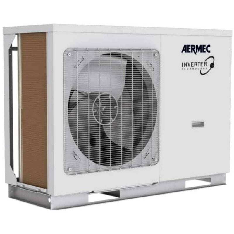 Reversible Wärmepumpe Aermec Chiller HMI100 7.8 kW R-32 Dreiphasen-Wi-Fi integriert mit Fernbedienung inklusive