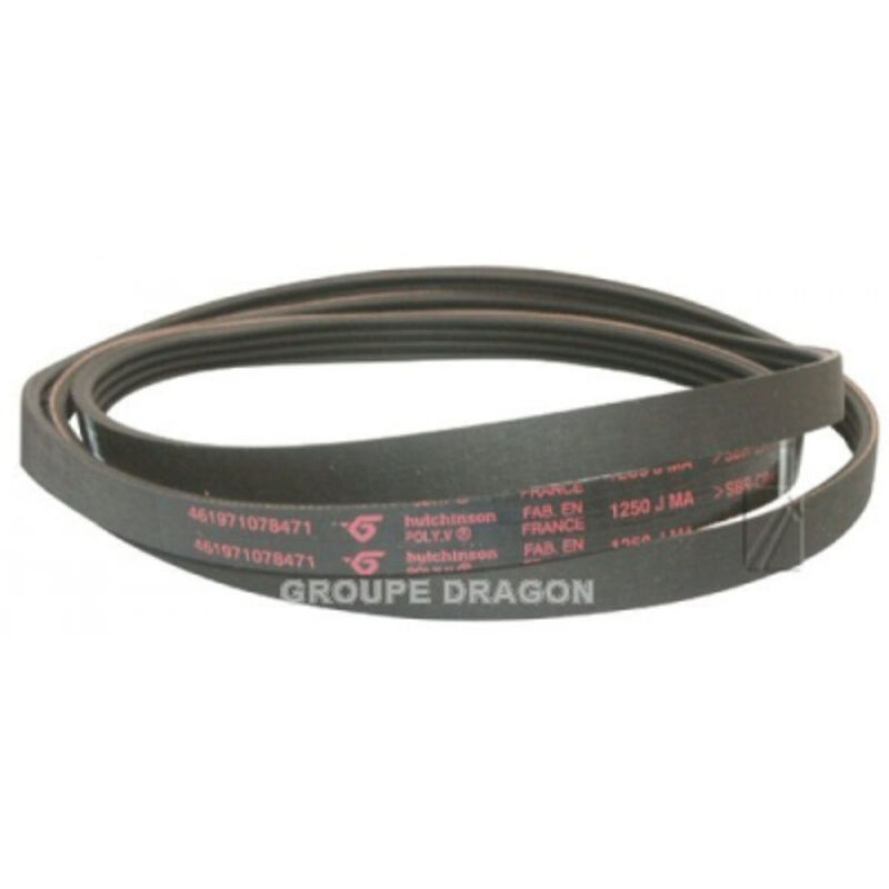 Riemen 1250j4 = 1250j5 481235818056 für Waschmaschine Whirlpool