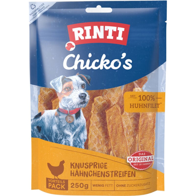 Chicko Hundesnack Huhn Vorratspack 250 g Snacks - Rinti