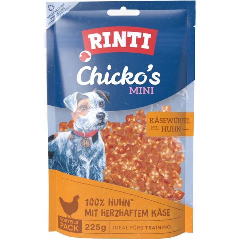 Chicko Mini Hundesnack Huhn-Vorratspack 225 g Snacks - Rinti