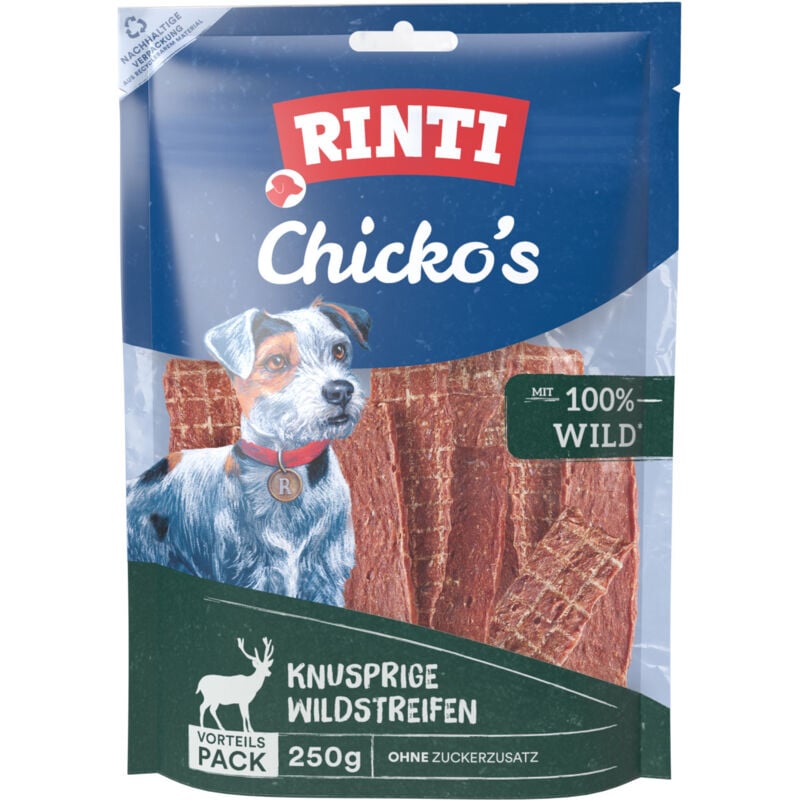 Chicko Hundesnack Wild Vorratspack 250 g Snacks - Rinti