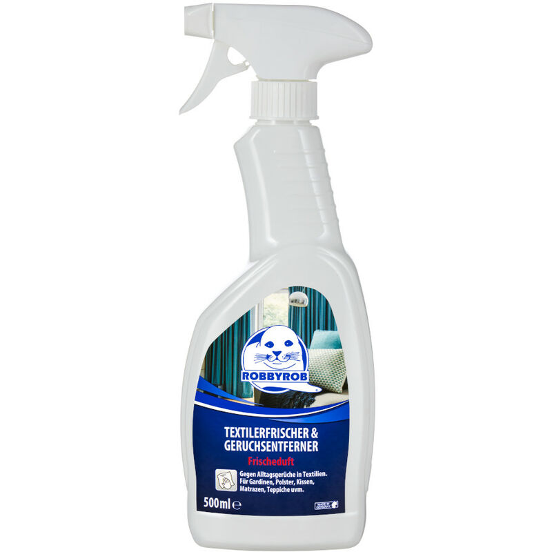 Robbyrob Geruchsentferner für Textilien mit Frischeduft 500 ml